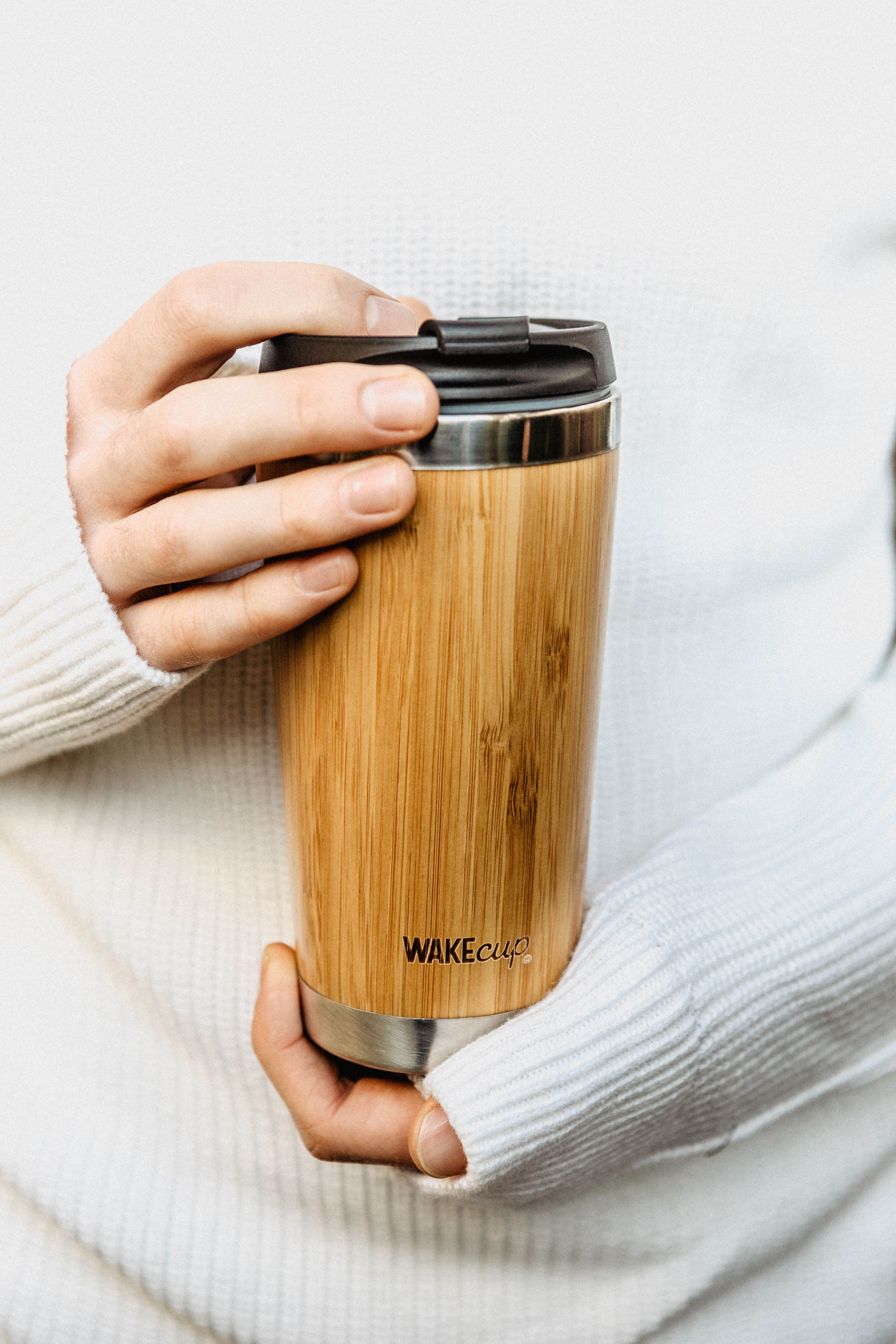 Wakecup Eco-Friendly Reusable Bamboo Coffee Cup & Straw • COOL THINGS I LOVE