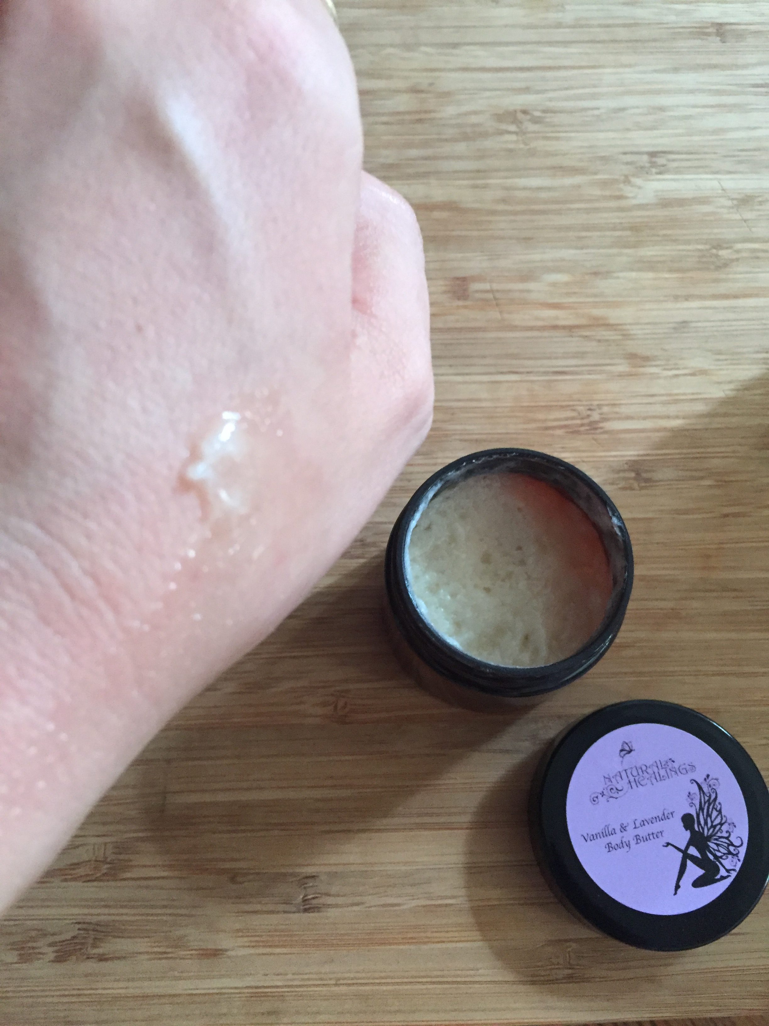 Natural healing lavender body butter