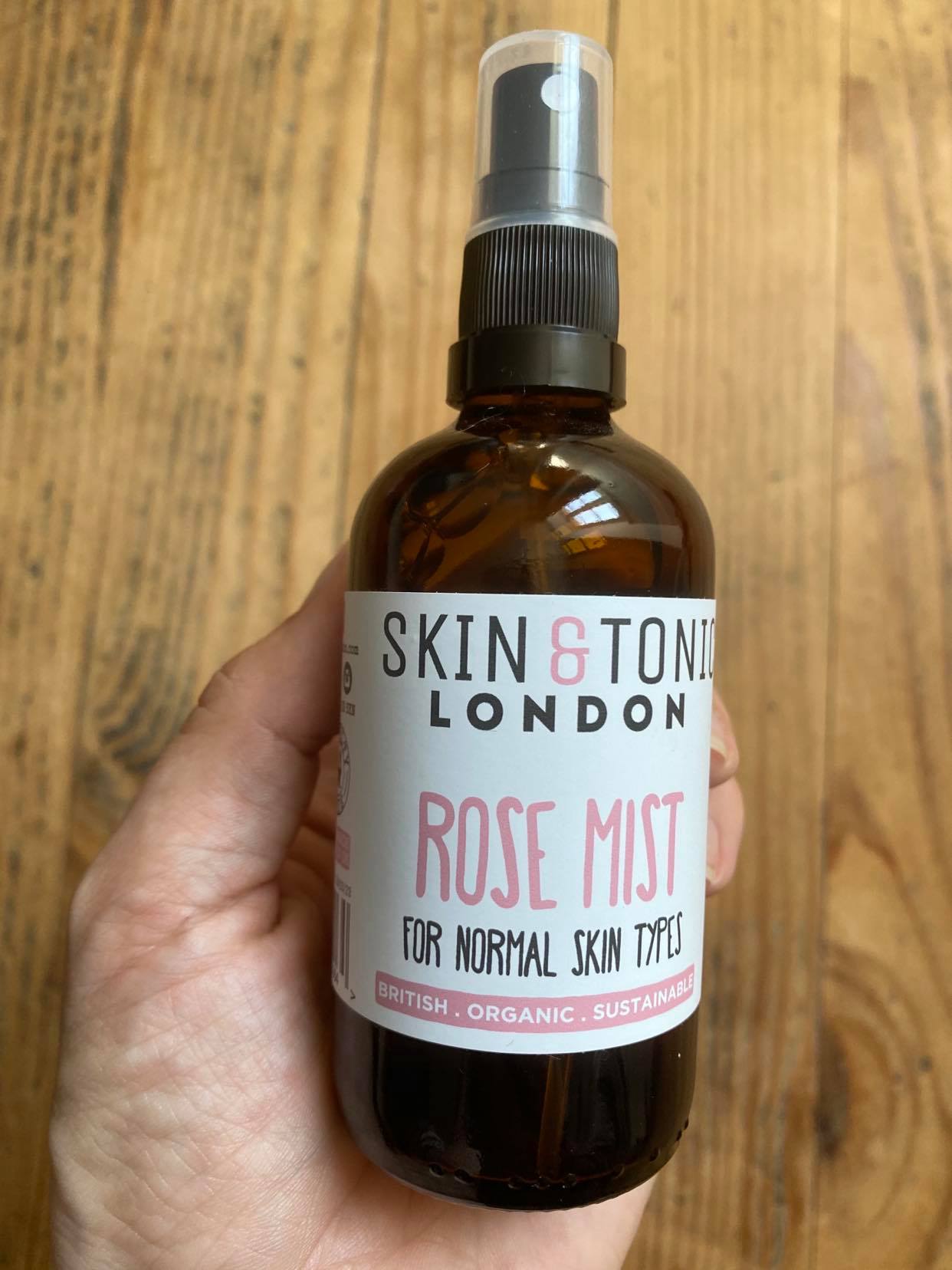 skin & tonic rose mist from boostology